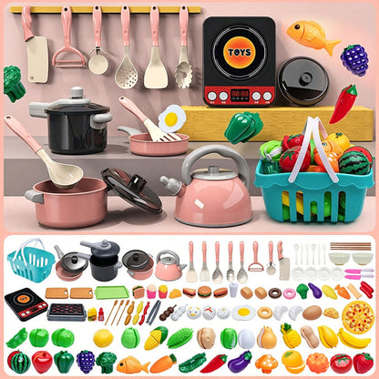 ⭐ DON'T MISS 50% OFF 🍽️ Complete Accessory Set — Cookware, Food & Utensils Included