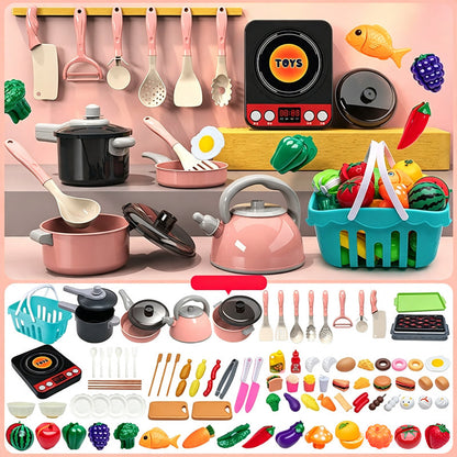 ⭐ DON'T MISS 50% OFF 🍽️ Complete Accessory Set — Cookware, Food & Utensils Included
