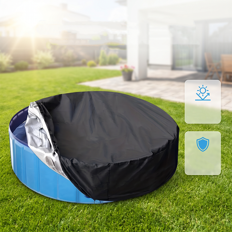 ⏳LAST DAY SALE ONLY ￡9.99🌊 SecureGuard™ Round Pool Cover – 100% Waterproof & Weatherproof | Trusted by UK Pool Owners 🇬🇧