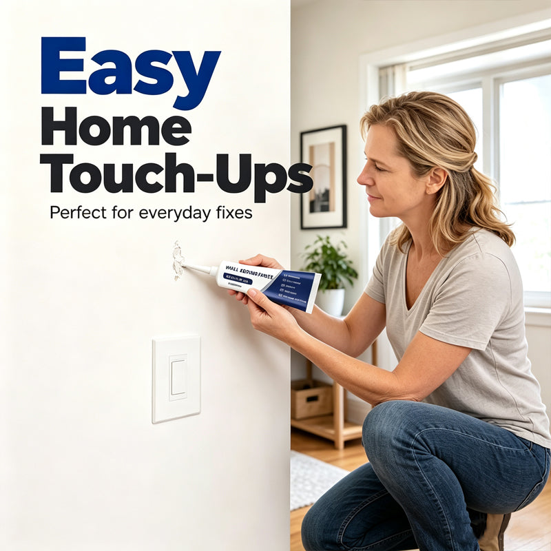 🧱 LIMITED-TIME 50% OFF 🛠️ Waterproof Wall Repair Paste — Fills Cracks & Chips, Smooth White Finish