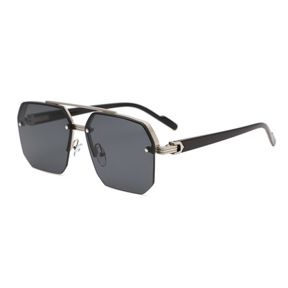 Men's Stylish Geometric Polygon Sunglasses