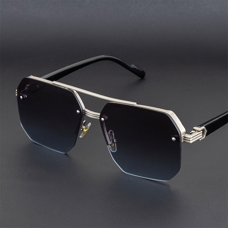 Men's Stylish Geometric Polygon Sunglasses