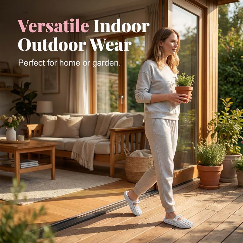 Women's Closed-Toe Breathable Mules