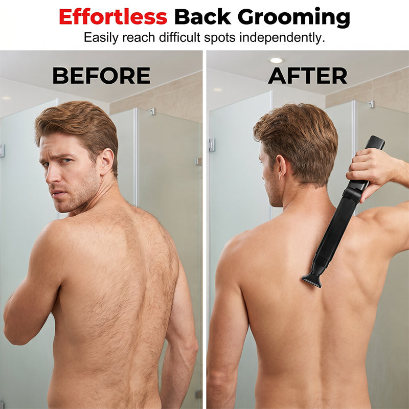 Reach-Anywhere Body Trimmer for Men