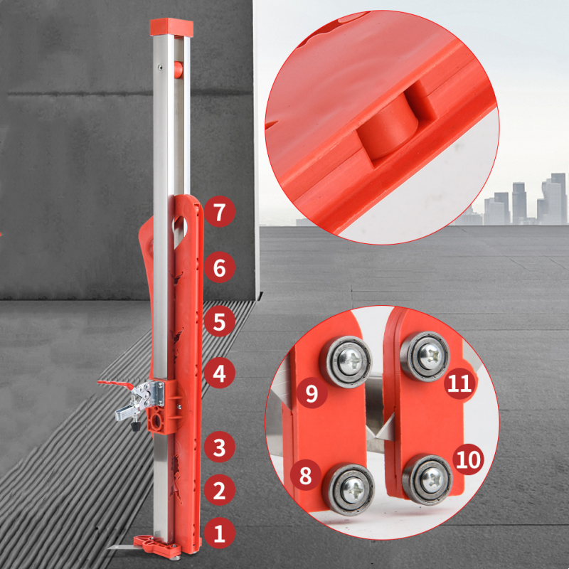 Stainless Steel Foldable Drywall Cutting Tool