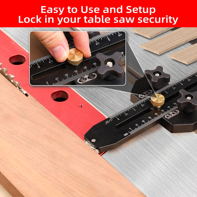Thin Rip Table Saw Jig