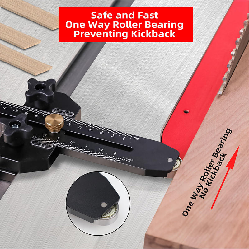 Thin Rip Table Saw Jig