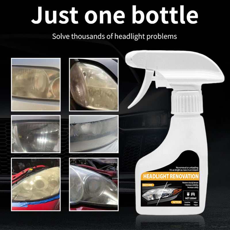 Car Headlight Restoration Spray