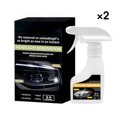 Car Headlight Restoration Spray