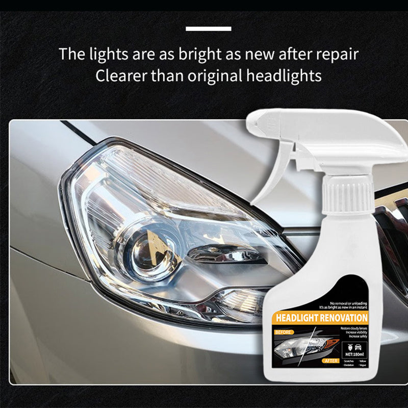 Car Headlight Restoration Spray