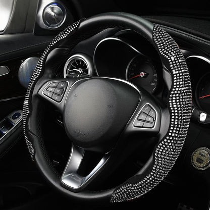 Rhinestones Bling Cover for Auto Steering Wheels