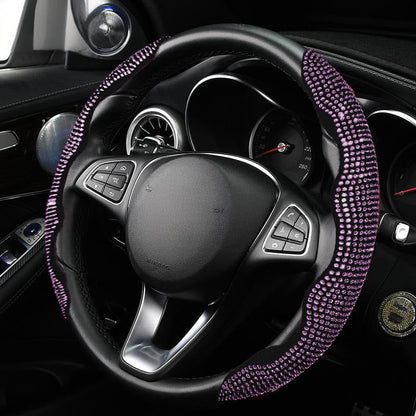 Rhinestones Bling Cover for Auto Steering Wheels