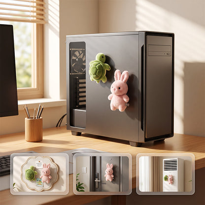 Lovely Plushie Fridge Magnet Doll