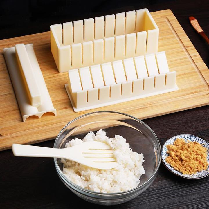 DIY Sushi Mold Kit | 10-Piece Set, Easy to Use, BPA-Free