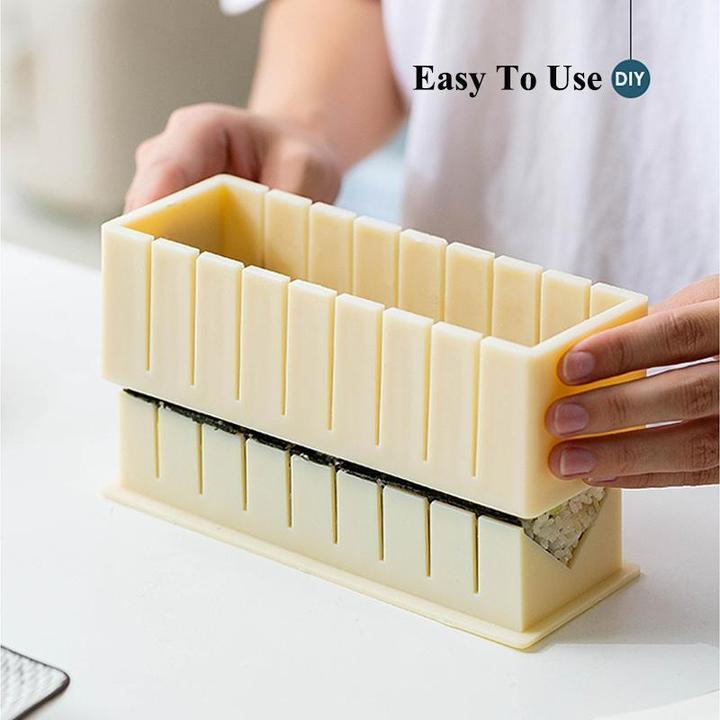 DIY Sushi Mold Kit | 10-Piece Set, Easy to Use, BPA-Free