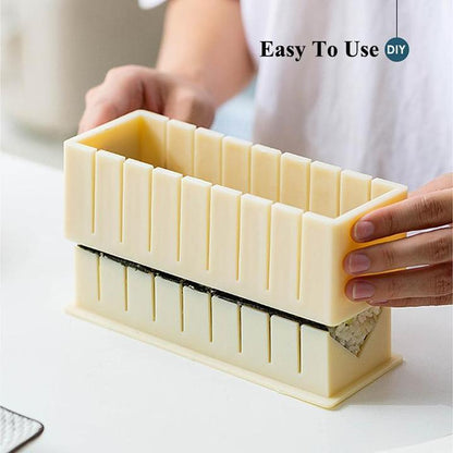 DIY Sushi Mold Kit | 10-Piece Set, Easy to Use, BPA-Free