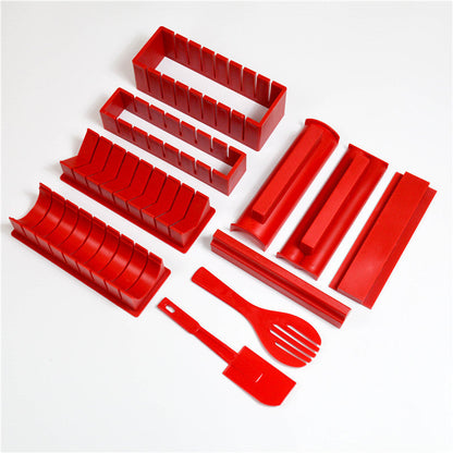 DIY Sushi Mold Kit | 10-Piece Set, Easy to Use, BPA-Free