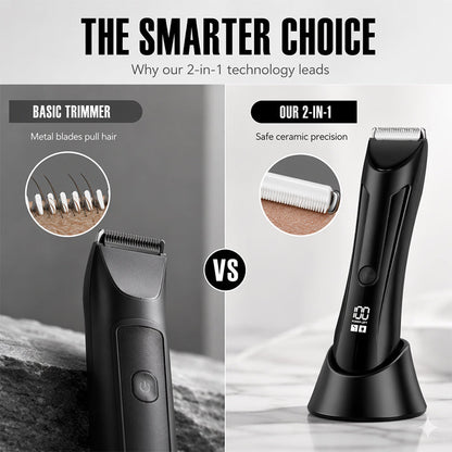 Men's 2-in-1 Body Hair Trimmer