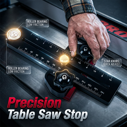 ⏳Time-Limited Special⏰Portable Black Precision Table Saw Stop