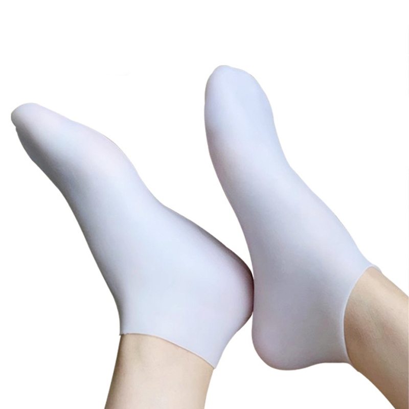Silicone Moisturizing Socks for Dry Cracked Feet