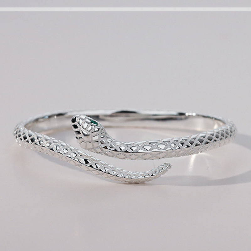Vintage Snake Bangle Bracelet