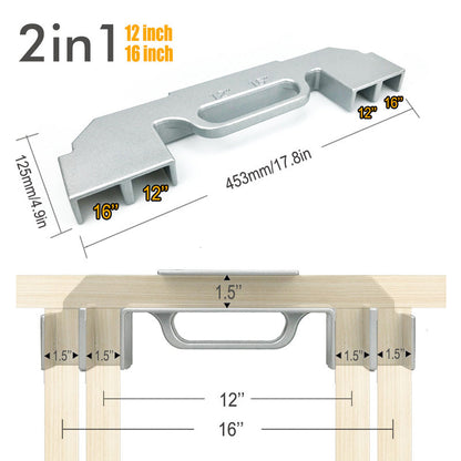 Aluminum Alloy Framing Stud Layout Tool