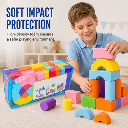 Kids Soft EVA Foam Building Blocks Set