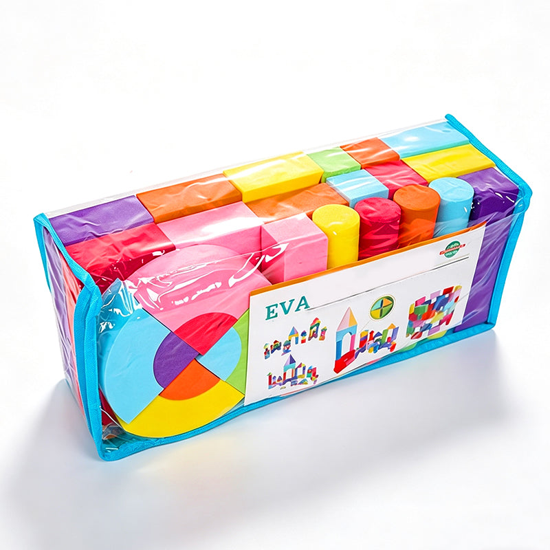 Kids Soft EVA Foam Building Blocks Set