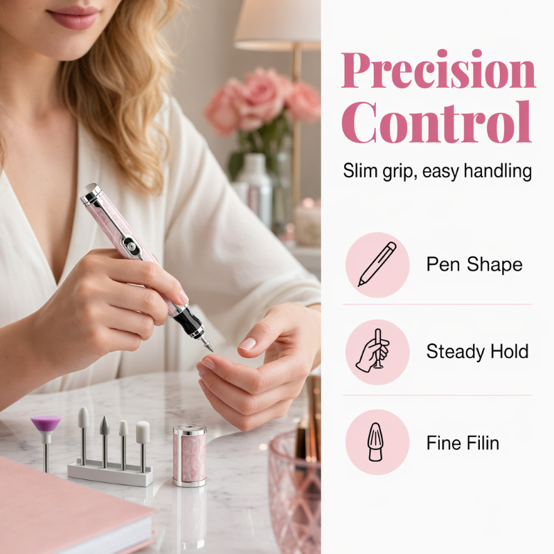 Cordless Electric Nail File Drill