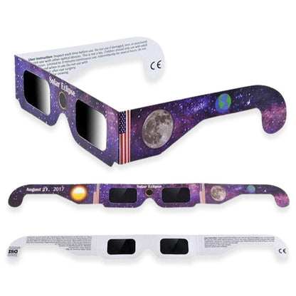 Solar Eclipse Glasses with ISO Certified
