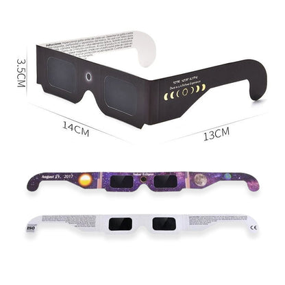 Solar Eclipse Glasses with ISO Certified