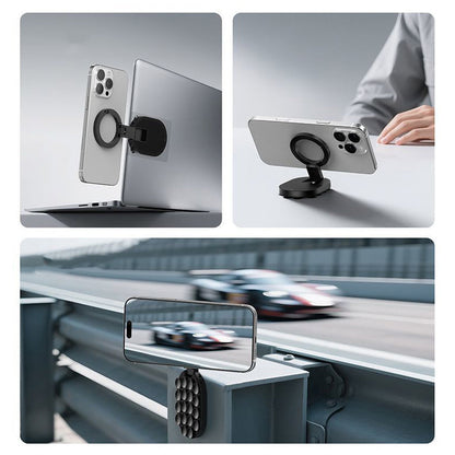 Multi-Functional Magnetic & Suction Phone Stand