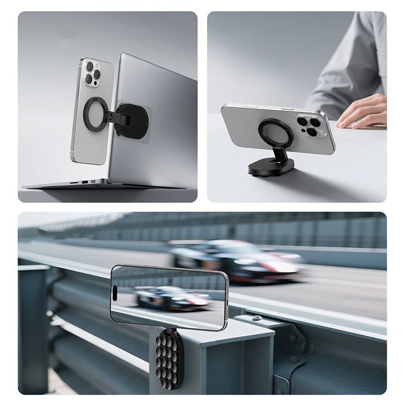 Multi-Functional Magnetic & Suction Phone Stand