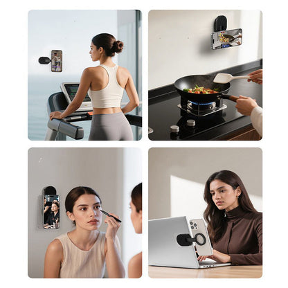 Multi-Functional Magnetic & Suction Phone Stand