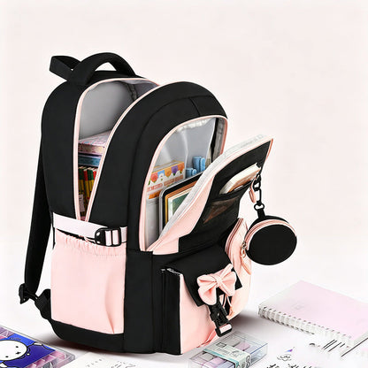 Cute Bowknot Lightweight School Backpack