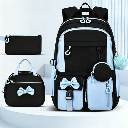 Cute Bowknot Lightweight School Backpack
