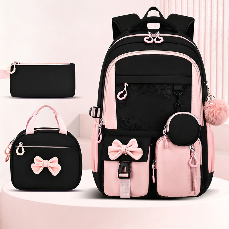 Cute Bowknot Lightweight School Backpack