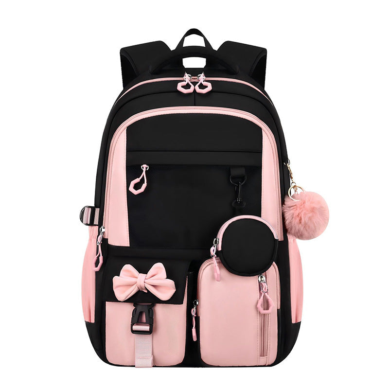 Cute Bowknot Lightweight School Backpack
