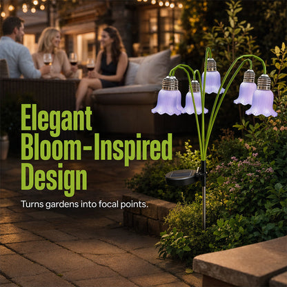 Solar Flower Lights Outdoor Garden Decorations