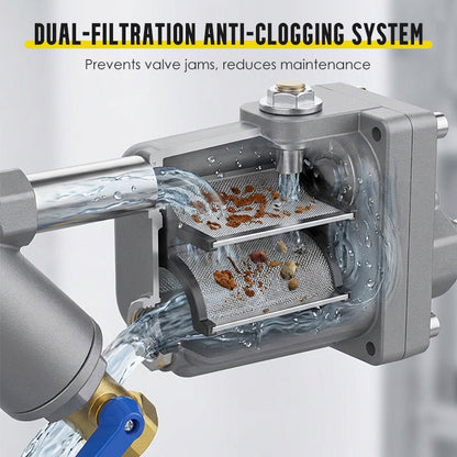 ⚙️💧 Zero Air Loss Automatic Drain Valve – 50% OFF! Float-operated, self-draining, no electricity needed – keeps compressed air dry & efficient. 🛡️