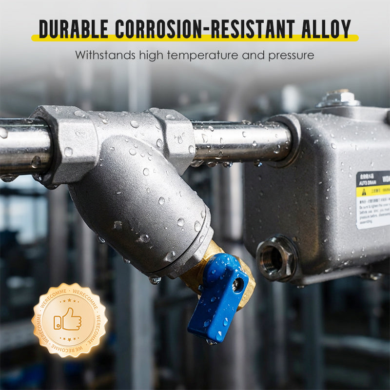 ⚙️💧 Zero Air Loss Automatic Drain Valve – 50% OFF! Float-operated, self-draining, no electricity needed – keeps compressed air dry & efficient. 🛡️