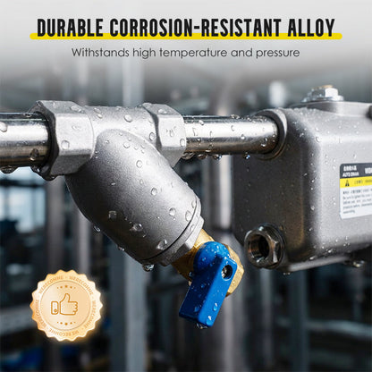 ⚙️💧 Zero Air Loss Automatic Drain Valve – 50% OFF! Float-operated, self-draining, no electricity needed – keeps compressed air dry & efficient. 🛡️