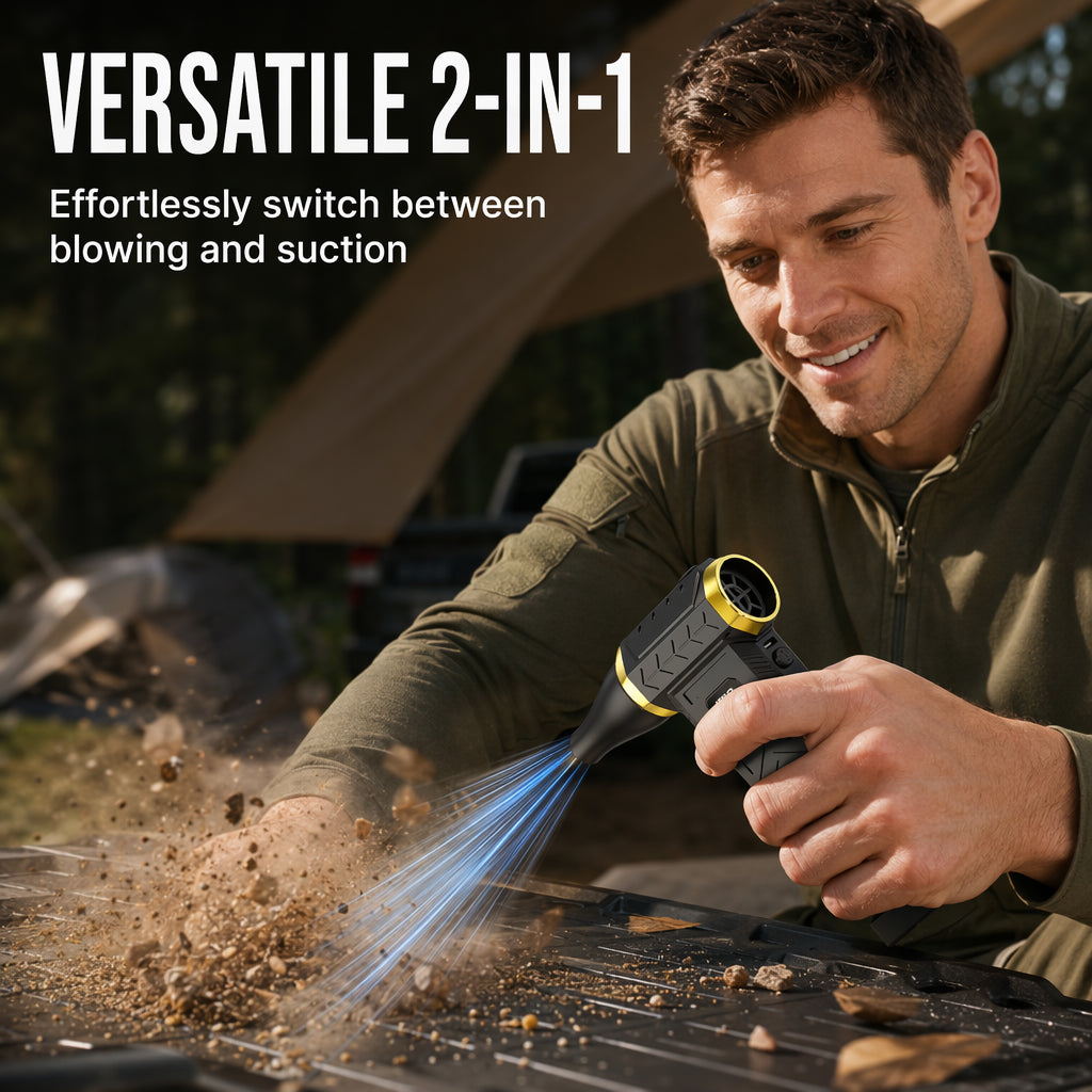 Handheld Turbo Blower & Vacuum Cleaner