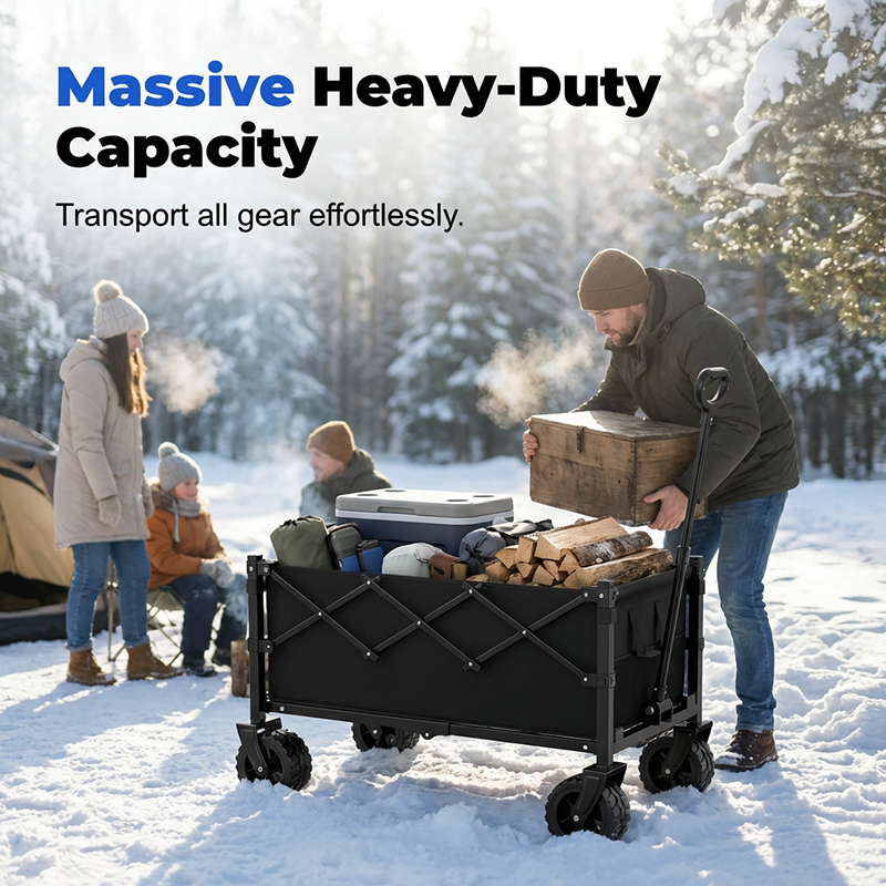 Collapsible Wagon Cart with Wheels