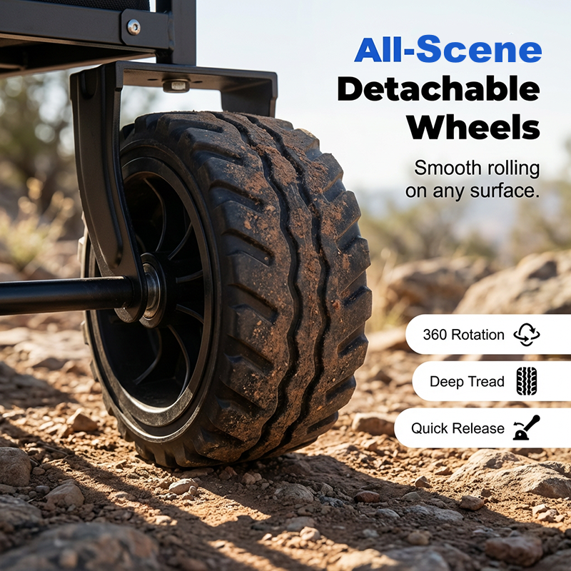 Collapsible Wagon Cart with Wheels
