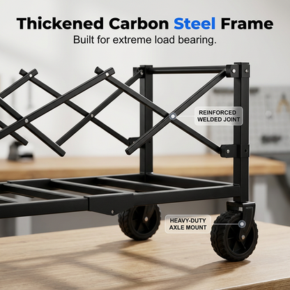 Collapsible Wagon Cart with Wheels