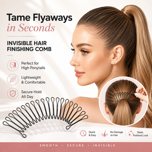 🏆 Buy 1 get 1 free 💐Flexible Invisible Grip Flyaway Hair Comb
