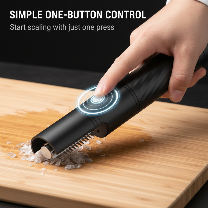 🐟 50% OFF NOW ✨ Rechargeable Fish Scaler — Fast, Skin-Friendly & Waterproof ⚡