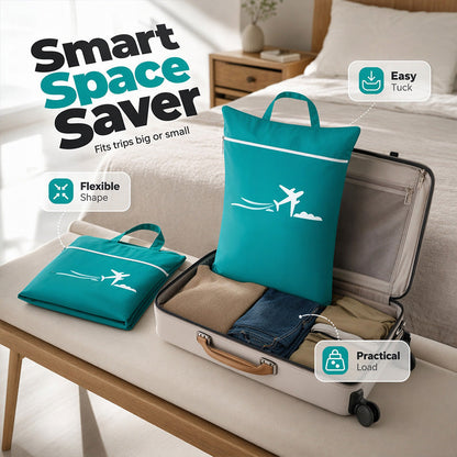 🏆 Last Day Special Price £8.78 ! 🔥Buy more save more🎁Large Waterproof Travel Laundry Bag – Durable, leakproof & spacious✨