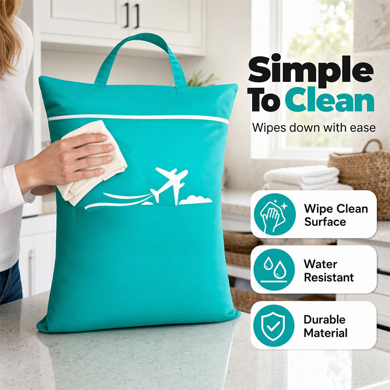 🏆 Last Day Special Price £8.78 ! 🔥Buy more save more🎁Large Waterproof Travel Laundry Bag – Durable, leakproof & spacious✨